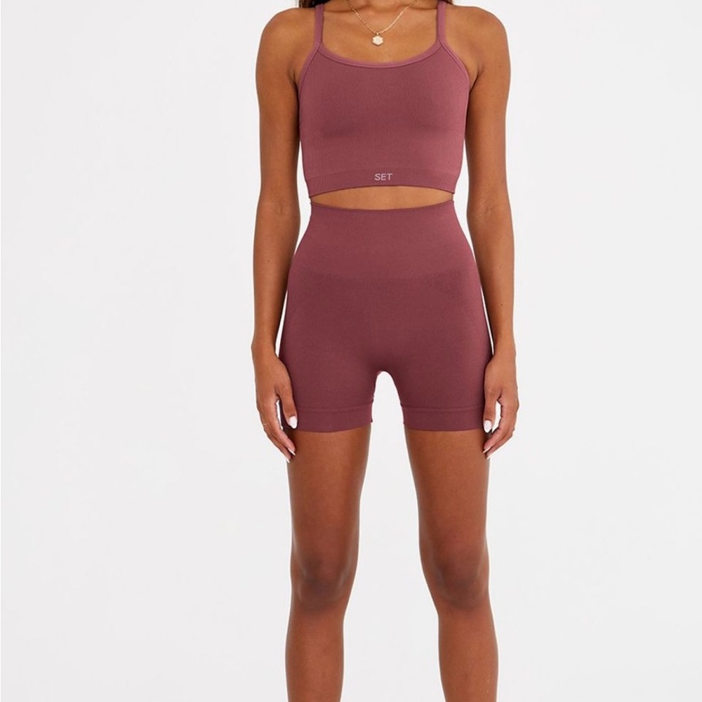 SET Activewear Sculptflex Bike Shorts in Canyon